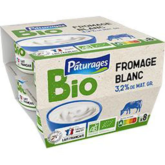 Fromage blanc 3,2% MG BIO