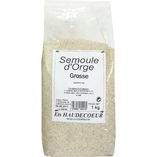 Semoule d'orge grosse
