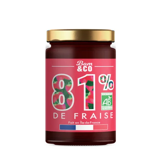 Confibam Confiture Fraise Bio