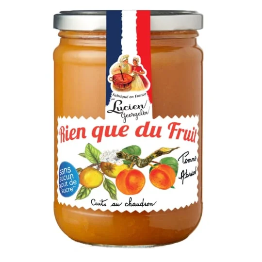 Compote pomme abricot LES RECETTES CUITES AU CHAUDRON