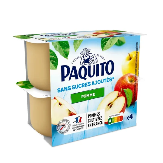 L'Essentiel - Purée de pomme sans sucres ajoutés