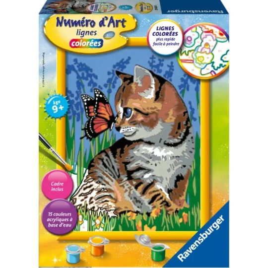 Kit de peinture Numéro d'Art format moyen - modèle aléatoire
