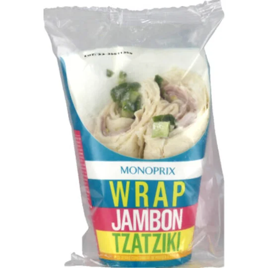 Wrap jambon Tzatzíki