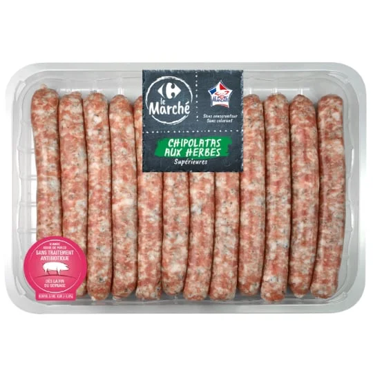 Chipolatas aux herbes