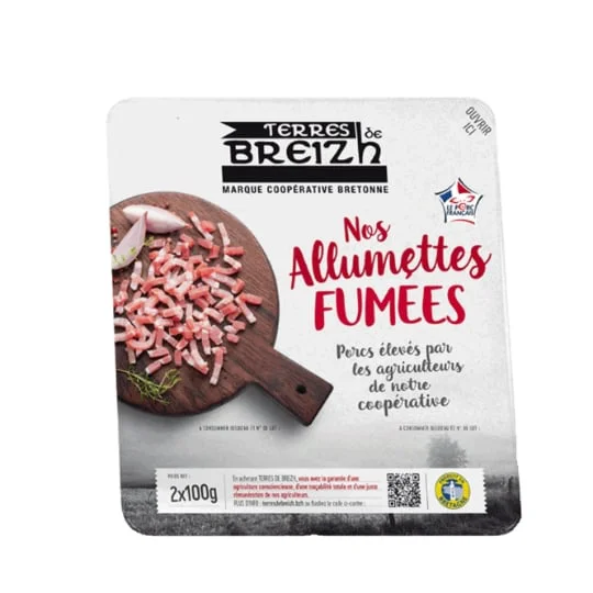 Lardons allumettes fumées