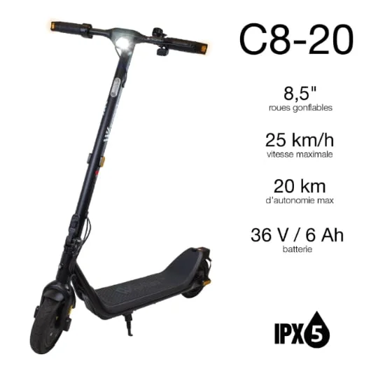 Trottinette Noire C820