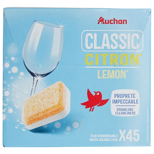 Pastilles lave vaisselle citron