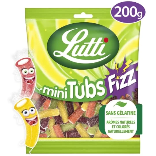 Bonbons mini tubs fizz