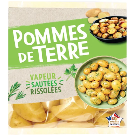 Pommes de terre de consommation blondes grenaille
