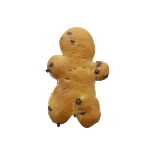 Brioche Saint Nicolas aux pépites de chocolat