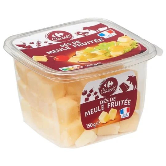 Fromage dés de meule fruitée