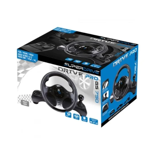 Volant Gaming Superdrive Pro GS750 pour Xbox Serie X - PS4 - Xbox One - PC