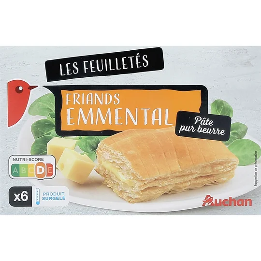 Feuilleté à l'emmental