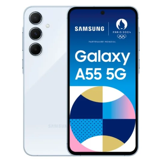 Smartphone Galaxy A55 5G 128 Go Bleu