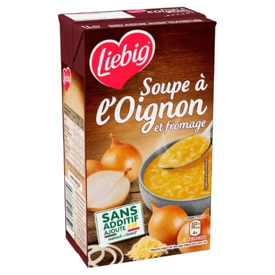 Soupe à l'oignon et fromage