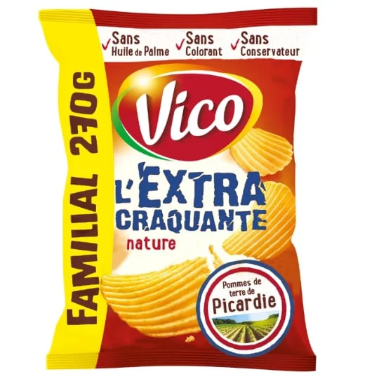 Chips Extra craquantes, nature
