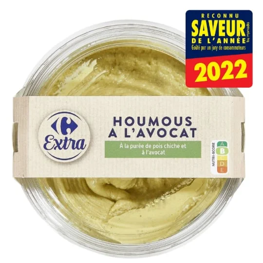 Houmous à l'avocat