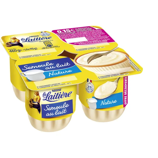 Semoule au lait Nature