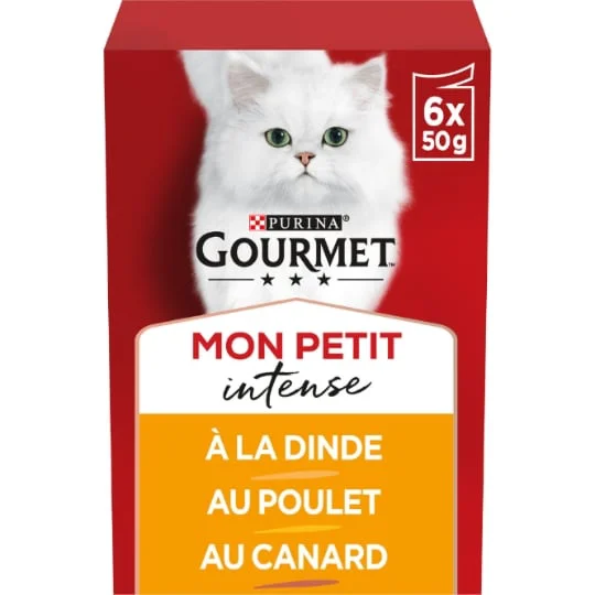 Pâtée pour chat canard/poulet/dinde