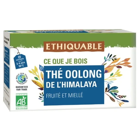 Thé oolong Himalaya Inde Bio