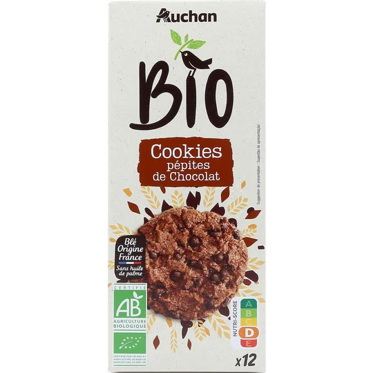 Cookies aux pépites de chocolat