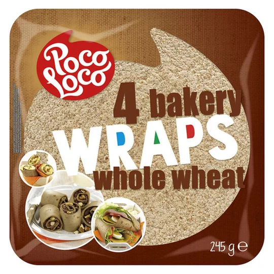 Wraps au blé complet