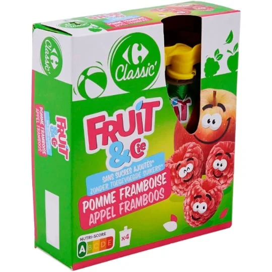 Compote framboise s/sucres ajoutés