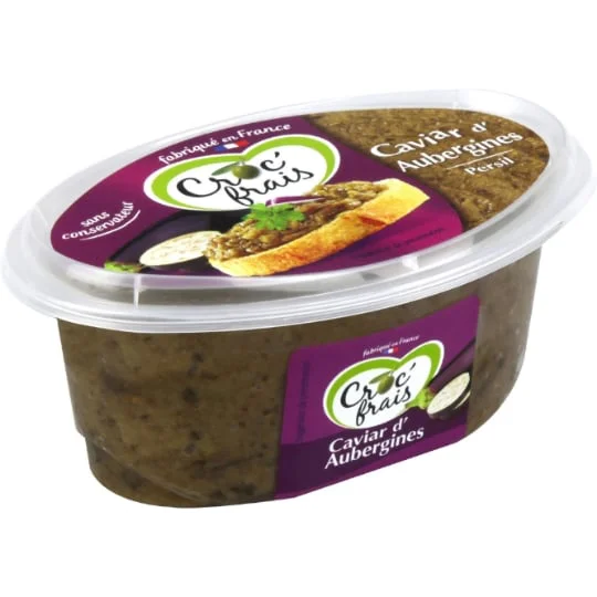 Caviar aubergines persil