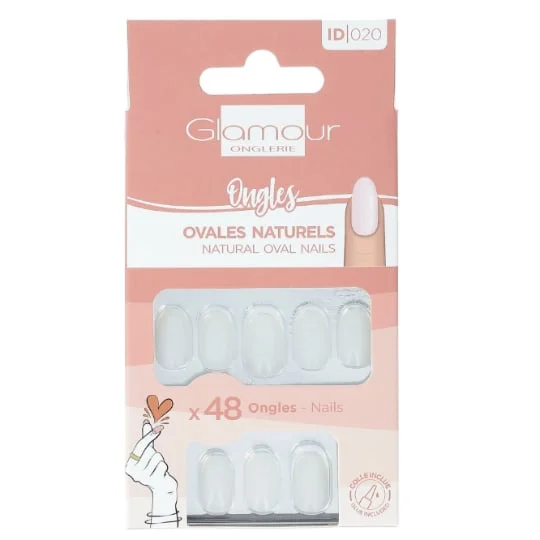 Faux Ongles Ovales Naturels
