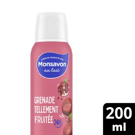 Déodorant Spray alun/grenade/hibiscus anti-transpirant