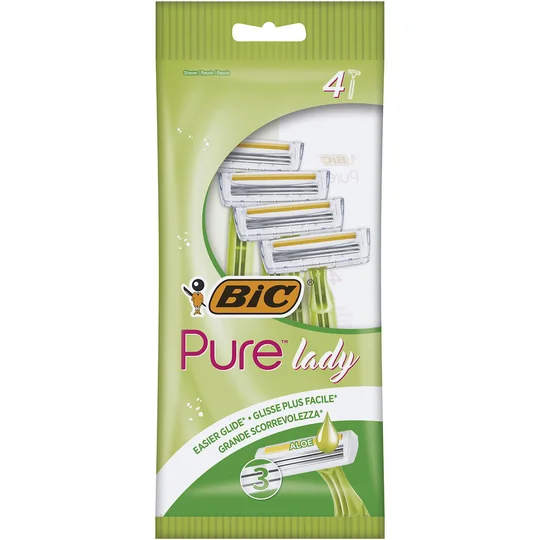 Pure 3 Lady rasoirs jetables 3 lames