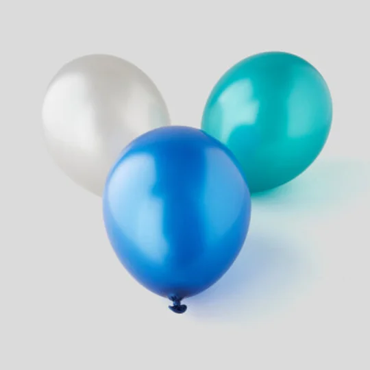 Maison 15 Ballons Métallisés