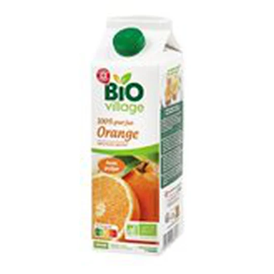 Pur jus d'orange Bio avec pulpe