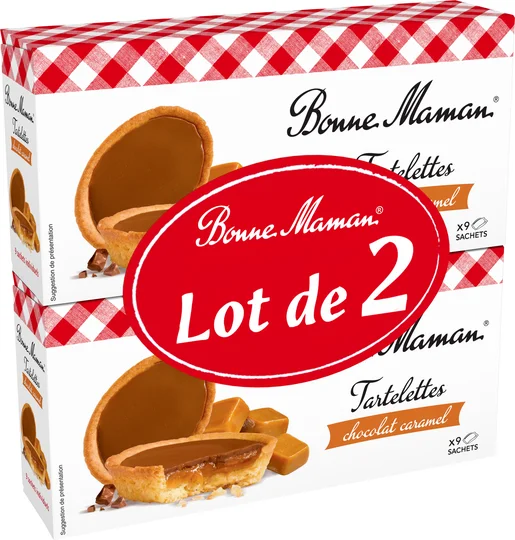 Tartelettes au chocolat au lait et caramel