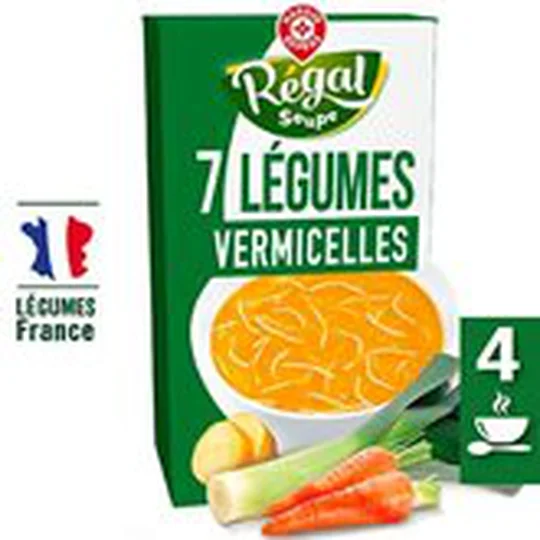 Soupe Légumes et vermicelles