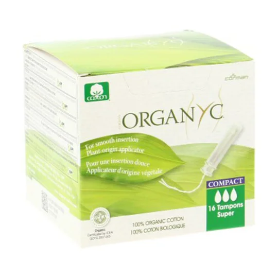 Tampons compact super avec applicateur x16