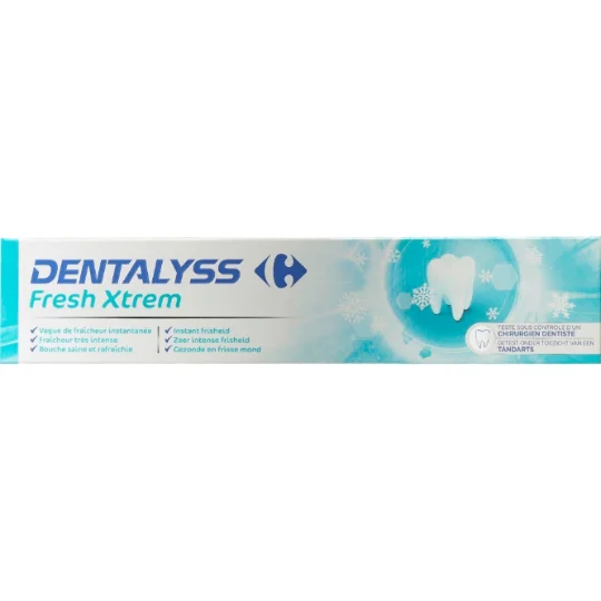 Dentifrice Dentalyss Fresh Xtrem