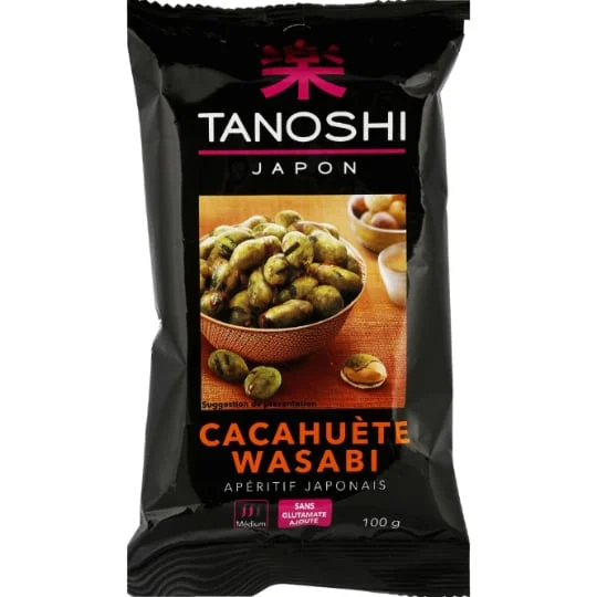 Cacahuètes au wasabi