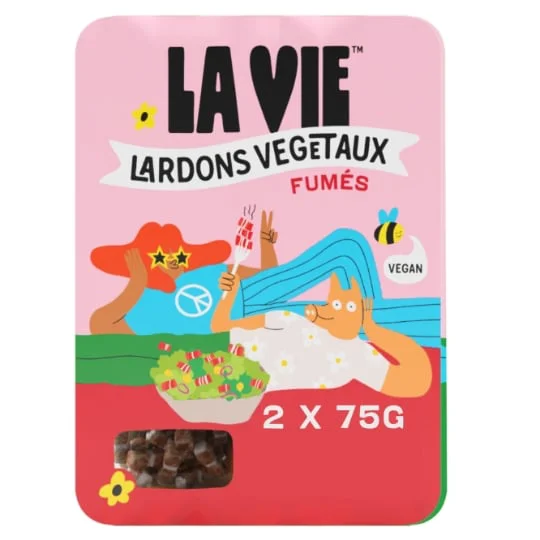 Spécialité végétale lardons fumés
