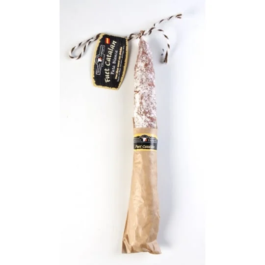 Fuet catalan pata blanca