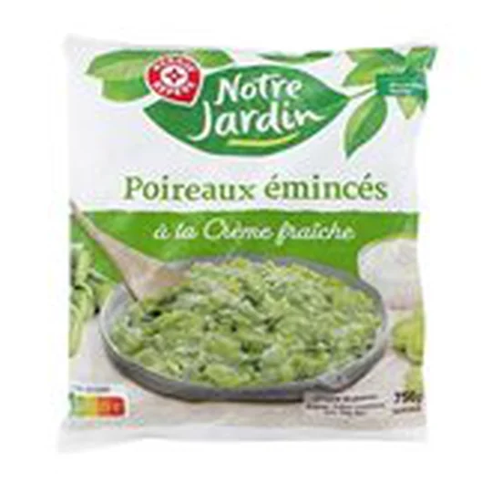 Emincés poireaux A la crème
