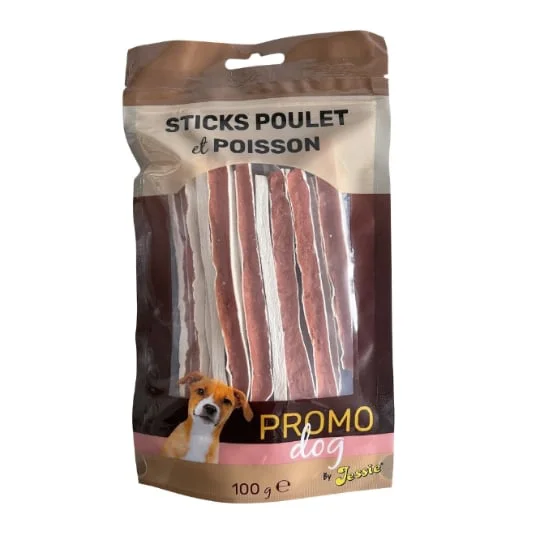Récompense pour chien Sticks poulet poisson