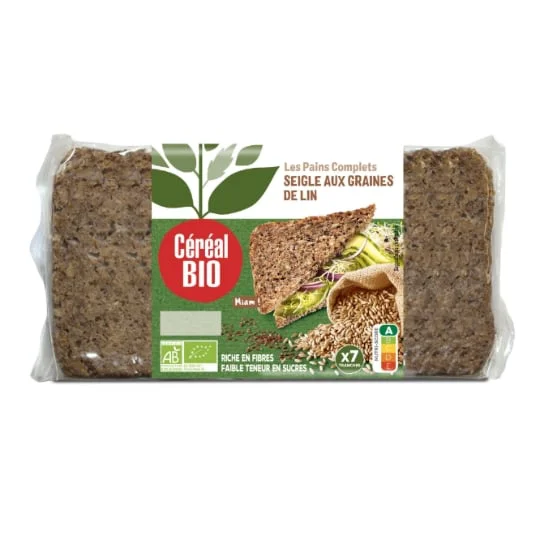 Pain complet de seigle bio