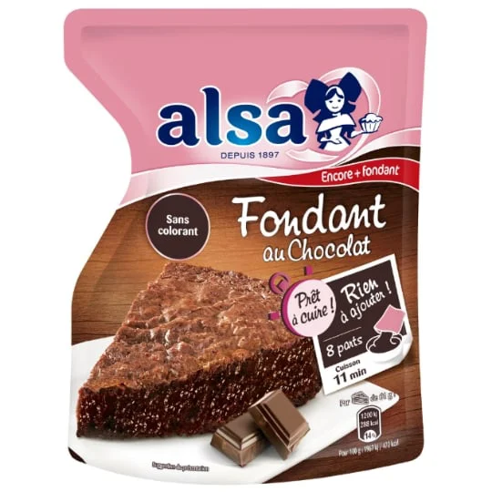 Préparation gâteau Fondant au chocolat