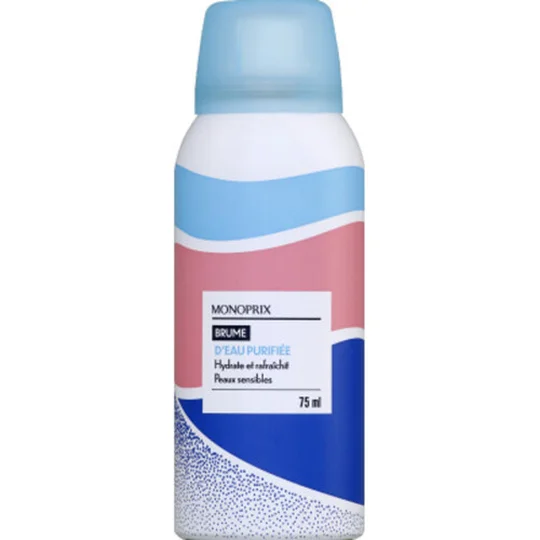 Brume d'eau purifiée