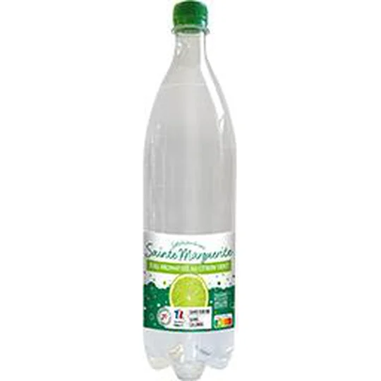 Eau gazeuse aromatisée au citron vert