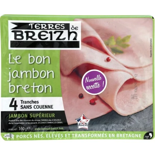 Jambon breton s/couenne
