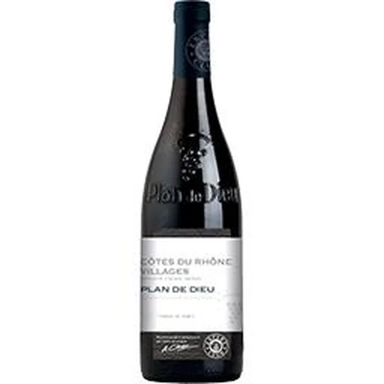 Côtes du Rhône Villages Plan de Dieu, vin rouge