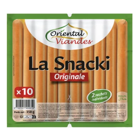 La Snacki Originale halal x10