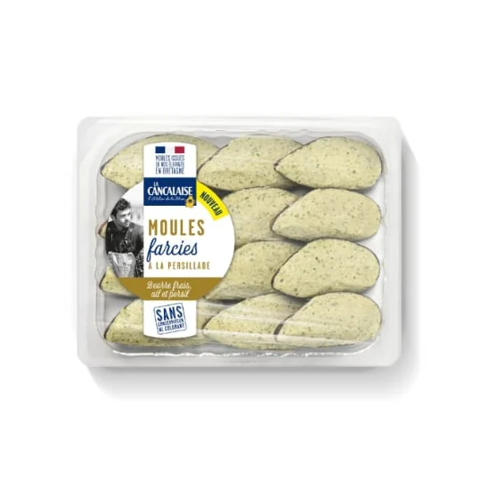 Moules farcies à la persillade